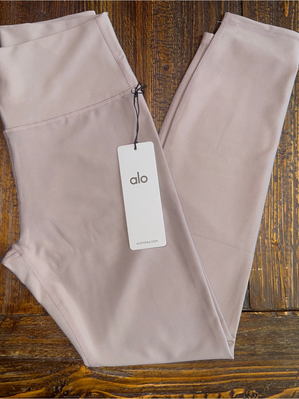 Alo Yoga 7/8 High-Waist Airlift Leggings - Mushroom